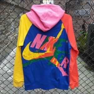 Nike Air Jordan Rivals Full Zip Colorful Hoodie Sweater